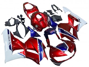 Comprare Carena Moto Honda CBR600RR 2013-2023 - Bianco Rosso Blu HRC