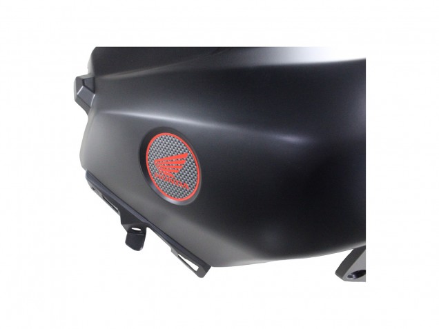 Comprare Carena Moto Honda CBR600RR 2013-2023 - Nero Opaco Rosso Decals