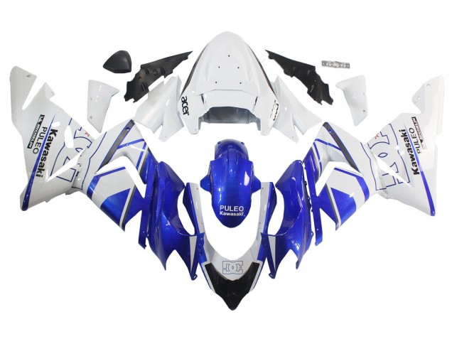 Comprare Carena Moto Kawasaki ZX10R 2004-2005 - Nero Bianco