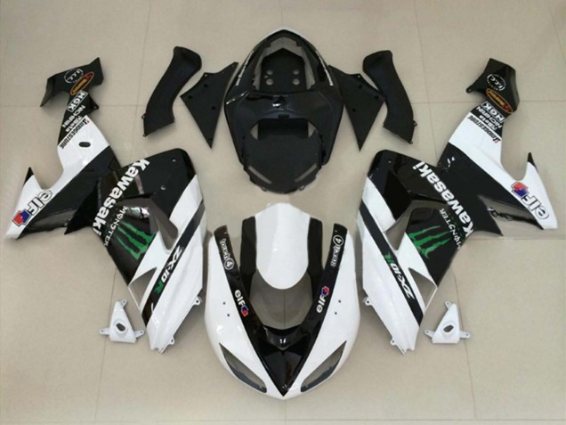 Comprare Carena Moto Kawasaki ZX10R 2004-2005 - Verde Rosso Nero