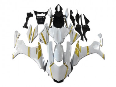 Comprare Carena Moto Yamaha YZF R1 2015-2019 - Bianco Oro