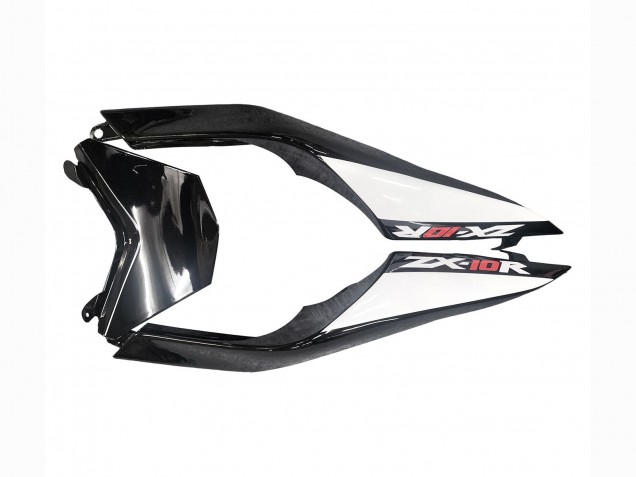 Comprare Carena Moto Kawasaki ZX10R 2008-2010 - Nero Lucido Bianco Verde Mostro Elf