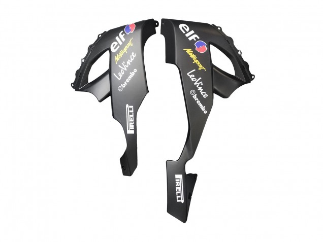 Comprare Carena Moto Kawasaki ZX10R 2008-2010 - Nero Lucido Bianco Verde Mostro Elf
