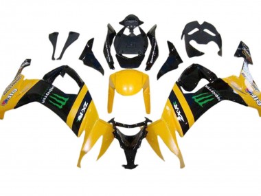 Comprare Carena Moto Kawasaki ZX10R 2008-2010 - Giallo Nero Verde Mostro