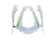 Comprare Carena Moto Kawasaki ZX10R 2011-2015 - Bianco Verde Banda Nero Ninja
