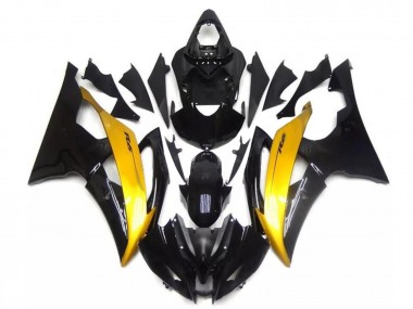 Comprare Carena Moto Yamaha YZF R6 2008-2016 - Oro Nero Lucido