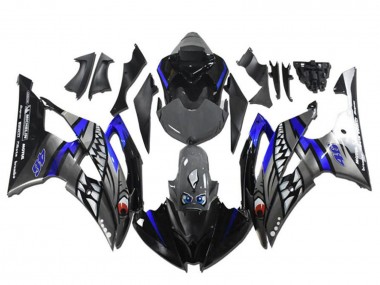 Comprare Carena Moto Yamaha YZF R6 2008-2016 - Blu Argento Grigio Squalo