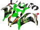 Comprare Carena Moto Kawasaki ZX10R 2016-2020 - Verde Giallo Rosso Nero Elf Mostro