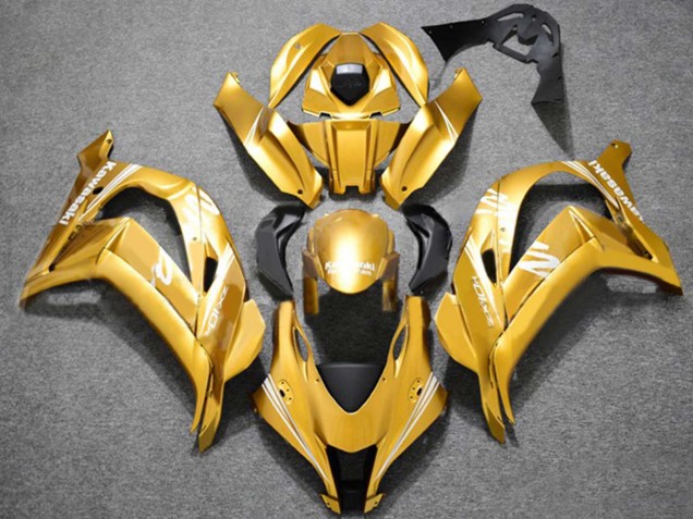 Comprare Carena Moto Kawasaki ZX10R 2016-2020 - Oro Bianco