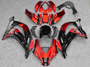 Comprare Carena Moto Kawasaki ZX10R 2016-2020 - Rosso Nero Lucido