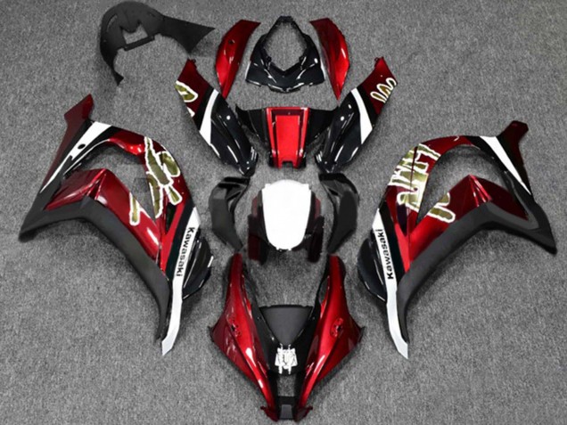 Comprare Carena Moto Kawasaki ZX10R 2016-2020 - Rosso Nero Lucido Bianco