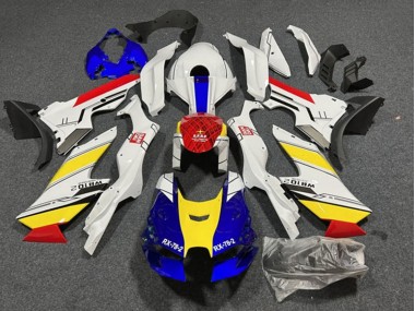 Comprare Carena Moto Kawasaki ZX10R 2021-2025 - Bianco Blu Rosso Giallo