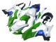 Comprare Carena Moto Kawasaki ZX10R 2021-2025 - Bianco Verde Blu Nero