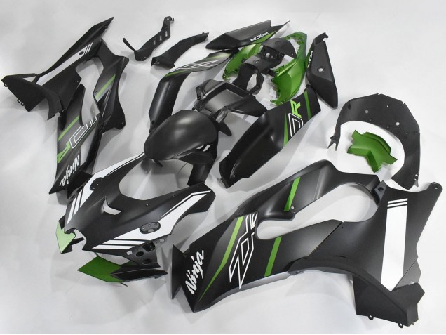 Comprare Carena Moto Kawasaki ZX10R 2021-2025 - Nero Opaco Verde Bianco