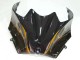 Comprare Carena Moto Kawasaki ZX14R ZZR1400 2006-2011 - Nero Lucido Oro Fiamma