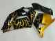 Comprare Carena Moto Kawasaki ZX14R ZZR1400 2006-2011 - Nero Lucido Oro Fiamma