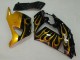 Comprare Carena Moto Kawasaki ZX14R ZZR1400 2006-2011 - Nero Lucido Oro Fiamma