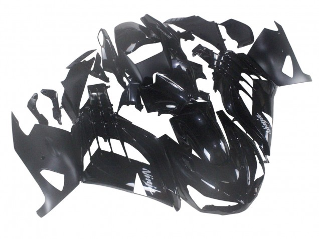 Comprare Carena Moto Kawasaki ZX14R ZZR1400 2012-2024 - Nero Lucido Nero Opaco Bianco Ninja
