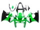 Comprare Carena Moto Kawasaki ZX6R 1998-1999 - Verde Bianco Nero Lucido