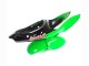Comprare Carena Moto Kawasaki ZX6R 1998-1999 - Verde Bianco Nero Lucido
