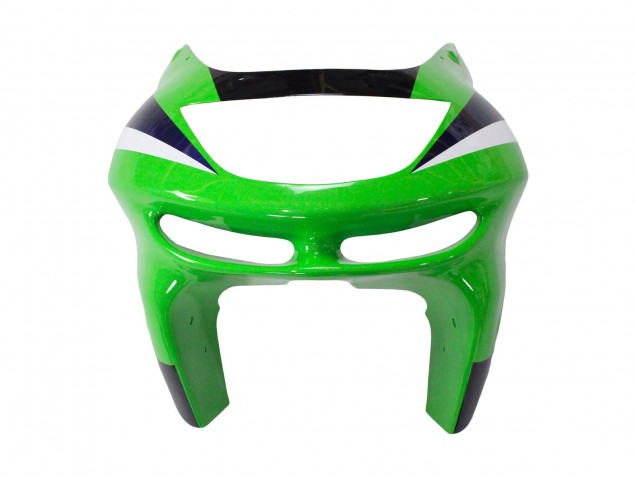 Comprare Carena Moto Kawasaki ZX6R 1998-1999 - Verde Bianco Blu Scuro Argento