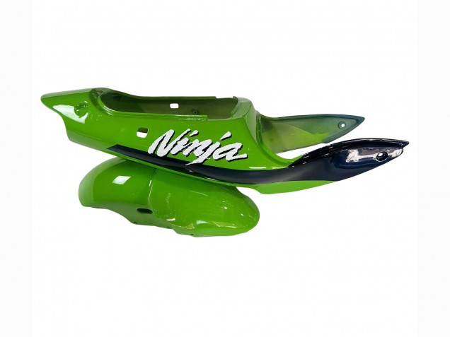 Comprare Carena Moto Kawasaki ZX6R 1998-1999 - Verde Bianco Blu Argento Nero Lucido