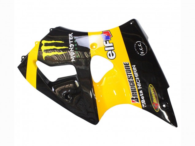 Comprare Carena Moto Kawasaki ZX6R 1998-1999 - Giallo Nero Mostro Elf Bridgestone