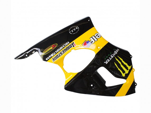 Comprare Carena Moto Kawasaki ZX6R 1998-1999 - Giallo Nero Mostro Elf Bridgestone