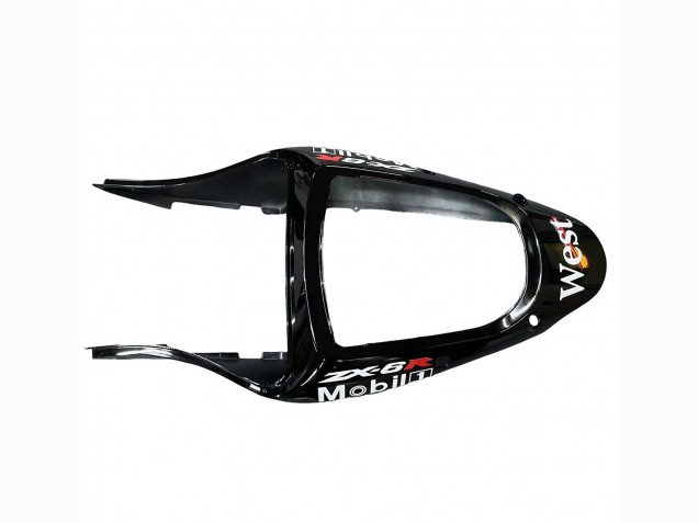 Comprare Carena Moto Kawasaki ZX6R 2000-2002 - Nero Lucido Bianco West Michelin