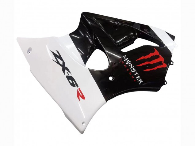 Comprare Carena Moto Kawasaki ZX6R 2000-2002 - Bianco Nero Rosso Mostro