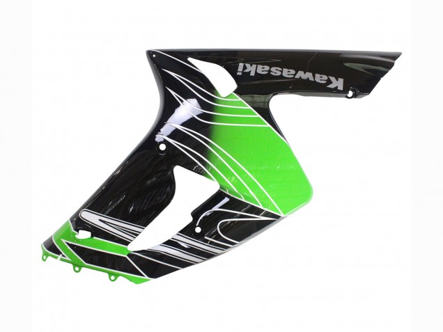 Comprare Carena Moto Kawasaki ZX6R 2003-2004 - Verde Bianco Nero