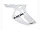 Comprare Carena Moto Kawasaki ZX6R 2003-2004 - Bianco Nero Decals
