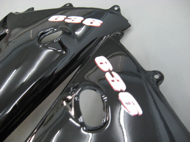 Comprare Carena Moto Kawasaki ZX6R 2003-2004 - Nero Lucido