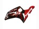 Comprare Carena Moto Kawasaki ZX6R 2003-2004 - Nero Lucido Rosso Fiamma
