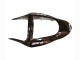 Comprare Carena Moto Kawasaki ZX6R 2003-2004 - Nero Lucido Rosso Fiamma