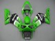 Comprare Carena Moto Kawasaki ZX6R 2003-2004 - Verde Bianco Nero Elf Bridgestone
