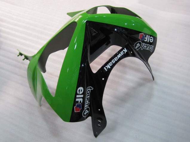 Comprare Carena Moto Kawasaki ZX6R 2003-2004 - Verde Nero Elf Bridgestone