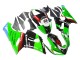 Comprare Carena Moto Kawasaki ZX6R 2005-2006 - Verde Rosso Nero Elf 66