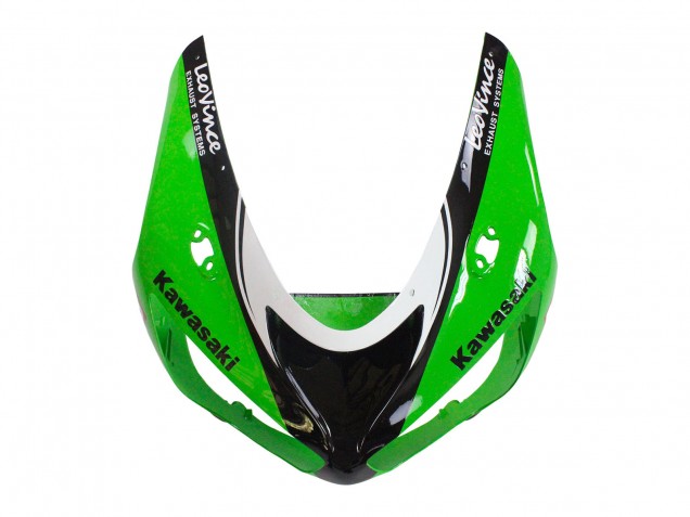 Comprare Carena Moto Kawasaki ZX6R 2005-2006 - Verde Rosso Nero Elf 66