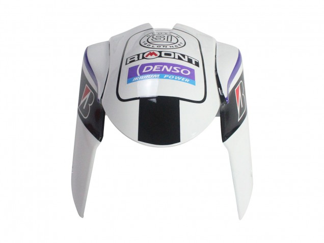 Comprare Carena Moto Kawasaki ZX6R 2005-2006 - Bianco Viola Nero Rizoma Playboy DENSO