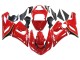 Comprare Carena Moto Kawasaki ZX6R 2005-2006 - Rosso Giallo Nero
