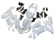 Comprare Carena Moto Kawasaki ZX6R 2005-2006 - Bianco