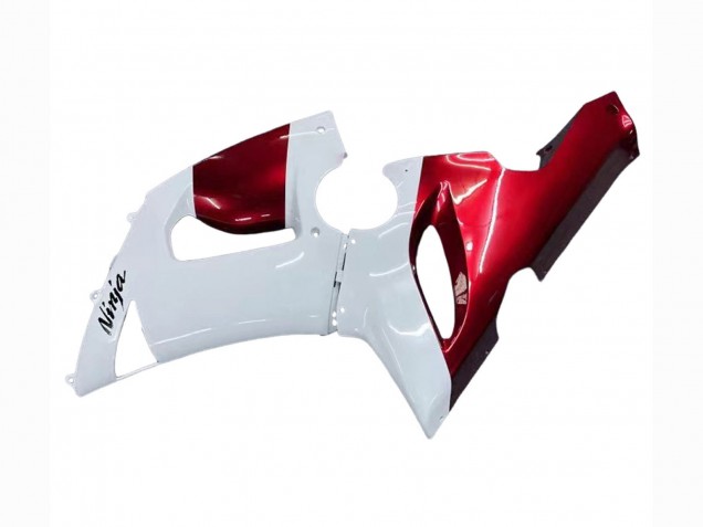 Comprare Carena Moto Kawasaki ZX6R 2005-2006 - Bianco Rosso
