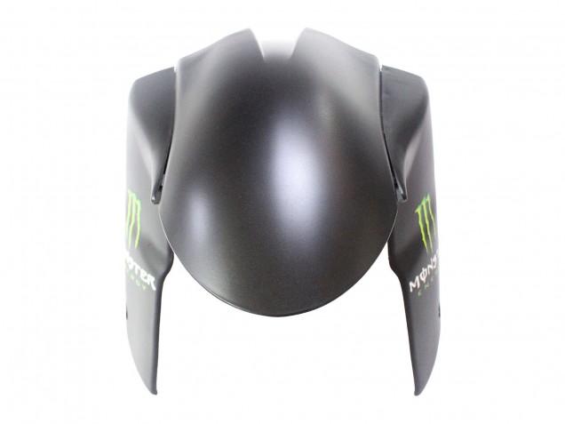 Comprare Carena Moto Kawasaki ZX6R 2007-2008 - Nero Bianco Rosso Bianco Nevicare Decal Ninja Elf