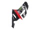 Comprare Carena Moto Kawasaki ZX6R 2007-2008 - Nero Bianco Rosso Bianco Nevicare Decal Ninja Elf