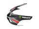 Comprare Carena Moto Kawasaki ZX6R 2007-2008 - Nero Bianco Rosso Bianco Nevicare Decal Ninja Elf