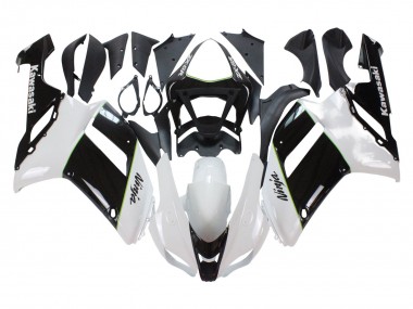 Comprare Carena Moto Kawasaki ZX6R 2007-2008 - Nero Bianco Ninja