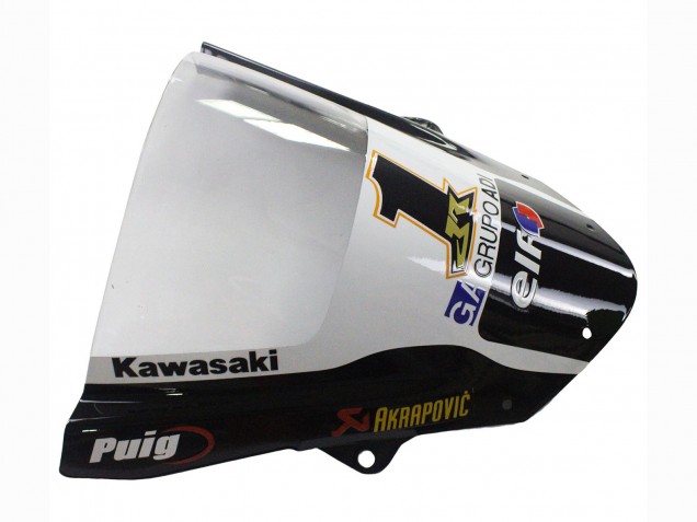 Comprare Carena Moto Kawasaki ZX6R 2009-2012 - Verde Nero Lucido Giallo Bianco Rosso Elf Mostro