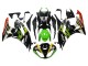 Comprare Carena Moto Kawasaki ZX6R 2009-2012 - Verde Nero Lucido Giallo Bianco Rosso Elf Mostro