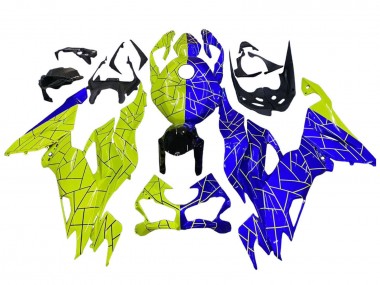 Comprare Carena Moto Kawasaki ZX6R 2019-2022 - Blu Giallo